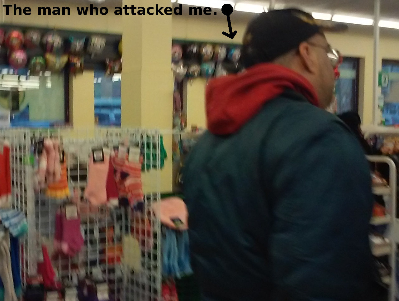 Dollar Tree Attacker